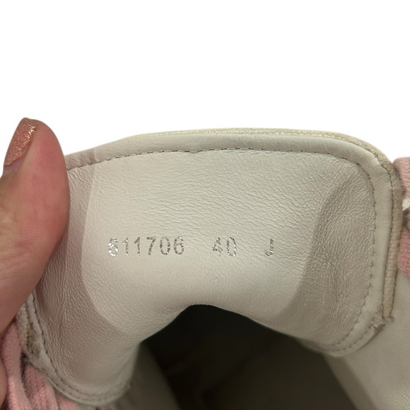 Alexander McQueen white canvas tread slick rainbow platform boots size 40 us 10 - Picture 11 of 11